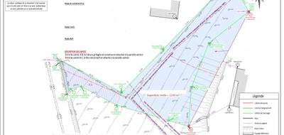 Terrain à Saint-Héand en Loire (42) de 1245 m² à vendre au prix de 168000€ - 4