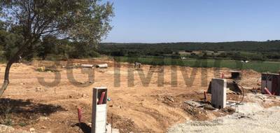 Terrain à Sanilhac-Sagriès en Gard (30) de 350 m² à vendre au prix de 103000€ - 1