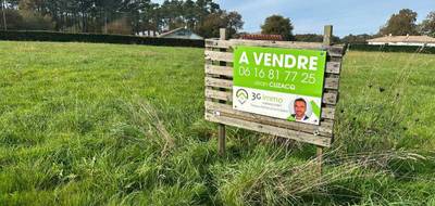 Terrain à Ygos-Saint-Saturnin en Landes (40) de 1900 m² à vendre au prix de 119700€ - 1