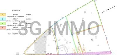 Terrain à Houdan en Yvelines (78) de 600 m² à vendre au prix de 86000€ - 1