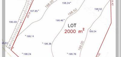 Terrain à Thèze en Pyrénées-Atlantiques (64) de 2000 m² à vendre au prix de 45000€ - 2