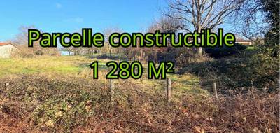 Terrain à Châtillon-sur-Chalaronne en Ain (01) de 1280 m² à vendre au prix de 244055€ - 2