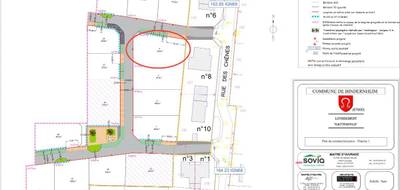 Terrain à Bindernheim en Bas-Rhin (67) de 606 m² à vendre au prix de 103020€ - 2