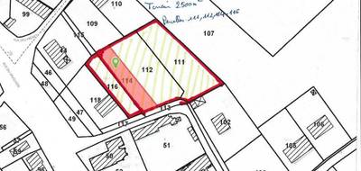 Terrain à La Neuville-en-Beine en Aisne (02) de 2500 m² à vendre au prix de 76000€ - 2