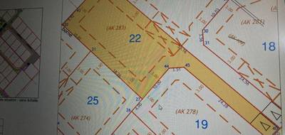 Terrain à Ginestas en Aude (11) de 556 m² à vendre au prix de 88000€ - 1