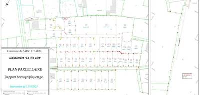 Terrain à Sainte-Barbe en Moselle (57) de 1767 m² à vendre au prix de 598500€ - 2