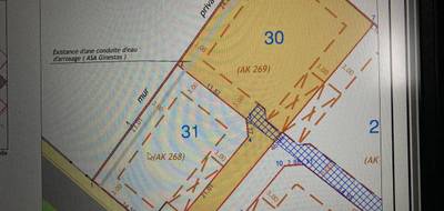 Terrain à Ginestas en Aude (11) de 559 m² à vendre au prix de 88000€ - 1