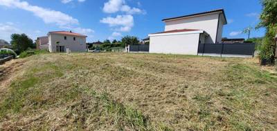 Terrain à Chalamont en Ain (01) de 408 m² à vendre au prix de 126900€ - 1