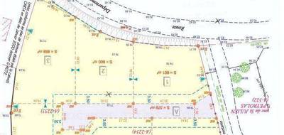 Terrain à Saint-Julien-de-Peyrolas en Gard (30) de 704 m² à vendre au prix de 113600€ - 4