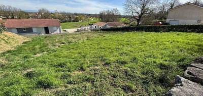 Terrain à Chanoz-Châtenay en Ain (01) de 860 m² à vendre au prix de 75000€ - 2