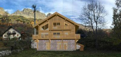 Terrain à Vaujany en Isère (38) de 772 m² à vendre au prix de 298000€ - 1