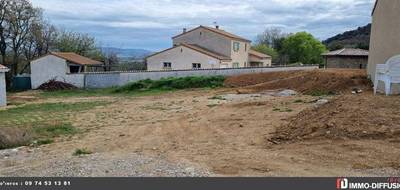 Terrain à Saint-Georges-les-Bains en Ardèche (07) de 515 m² à vendre au prix de 85000€ - 2