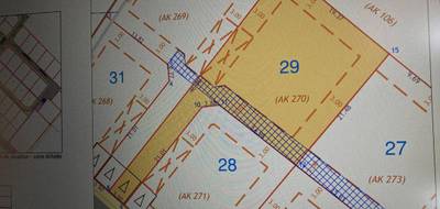 Terrain à Ginestas en Aude (11) de 539 m² à vendre au prix de 86500€ - 1