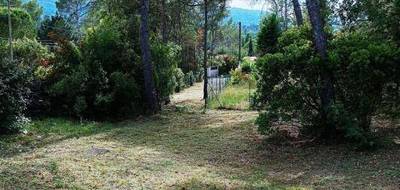 Terrain à Rocbaron en Var (83) de 1654 m² à vendre au prix de 212000€ - 2