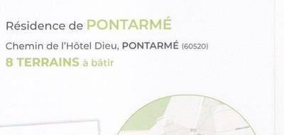 Terrain à Pontarmé en Oise (60) de 331 m² à vendre au prix de 145950€ - 2