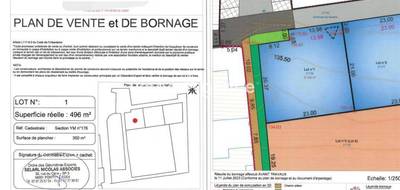 Terrain à Quistinic en Morbihan (56) de 496 m² à vendre au prix de 51900€ - 3