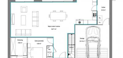 Terrain et maison à Chalifert en Seine-et-Marne (77) de 400 m² à vendre au prix de 608600€ - 3