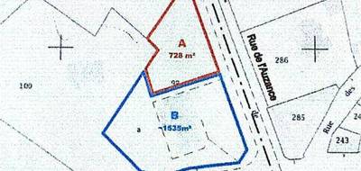 Terrain à L'Île-d'Olonne en Vendée (85) de 728 m² à vendre au prix de 140000€ - 1