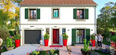 Terrain et maison à Chaussy en Val-d'Oise (95) de 1000 m² à vendre au prix de 303000€ - 1