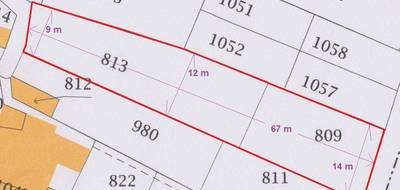 Terrain à Sanxay en Vienne (86) de 785 m² à vendre au prix de 15000€ - 3