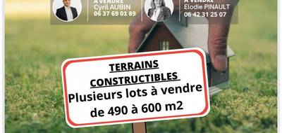 Terrain à Saint-Germain-en-Coglès en Ille-et-Vilaine (35) de 556 m² à vendre au prix de 27522€ - 1