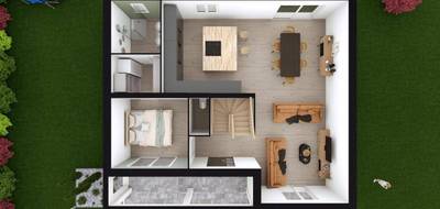 Terrain et maison à Varreddes en Seine-et-Marne (77) de 361 m² à vendre au prix de 440529€ - 4