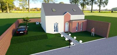 Terrain et maison à Juziers en Yvelines (78) de 90 m² à vendre au prix de 322900€ - 1