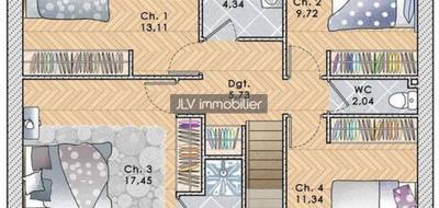 Terrain à Bollezeele en Nord (59) de 821 m² à vendre au prix de 91400€ - 4