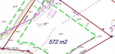 Terrain à Capestang en Hérault (34) de 572 m² à vendre au prix de 135000€ - 2