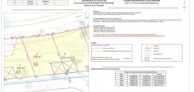 Terrain à Châteauneuf-de-Gadagne en Vaucluse (84) de 229 m² à vendre au prix de 123000€ - 4