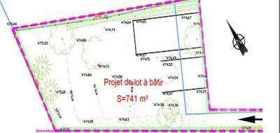 Terrain à Sergy en Ain (01) de 741 m² à vendre au prix de 370000€ - 2