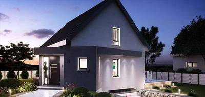 Terrain et maison à Illfurth en Haut-Rhin (68) de 666 m² à vendre au prix de 431978€ - 2