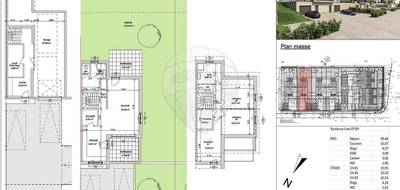 Terrain et maison à Bruebach en Haut-Rhin (68) de 120 m² à vendre au prix de 524160€ - 2