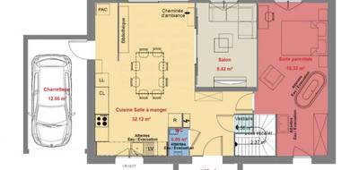 Terrain et maison à Grisy-Suisnes en Seine-et-Marne (77) de 580 m² à vendre au prix de 417634€ - 3