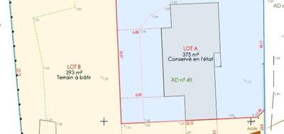 Terrain à Charron en Charente-Maritime (17) de 393 m² à vendre au prix de 69000€ - 3