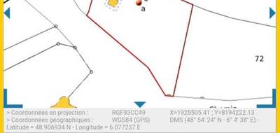 Terrain à Pont-à-Mousson en Meurthe-et-Moselle (54) de 1356 m² à vendre au prix de 112000€ - 3