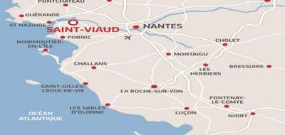 Terrain à Saint-Viaud en Loire-Atlantique (44) de 345 m² à vendre au prix de 75048€ - 2