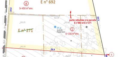 Terrain à Châtillon-la-Palud en Ain (01) de 450 m² à vendre au prix de 102000€ - 2