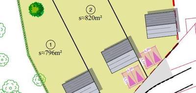 Terrain à Richelieu en Indre-et-Loire (37) de 745 m² à vendre au prix de 26000€ - 2