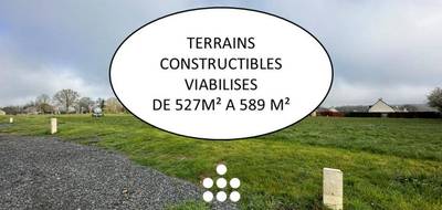 Terrain à Forges-la-Forêt en Ille-et-Vilaine (35) de 585 m² à vendre au prix de 25096€ - 1