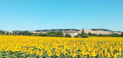 Terrain à Puycasquier en Gers (32) de 1100 m² à vendre au prix de 34900€ - 1