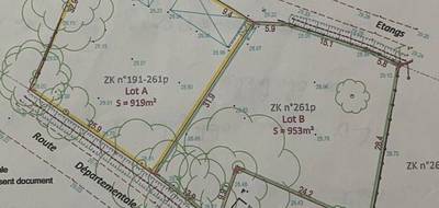 Terrain à Jans en Loire-Atlantique (44) de 953 m² à vendre au prix de 38500€ - 1