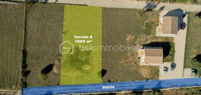 Terrain à Saint-Remèze en Ardèche (07) de 1000 m² à vendre au prix de 80000€ - 3