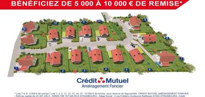 Terrain à La Vèze en Doubs (25) de 626 m² à vendre au prix de 79000€ - 1