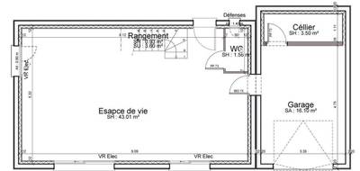 Terrain à Lorgues en Var (83) de 581 m² à vendre au prix de 189900€ - 3