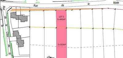 Terrain à Marcilly-sur-Vienne en Indre-et-Loire (37) de 1355 m² à vendre au prix de 10000€ - 2