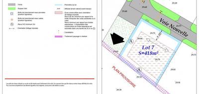 Terrain à Zuytpeene en Nord (59) de 418 m² à vendre au prix de 57000€ - 3