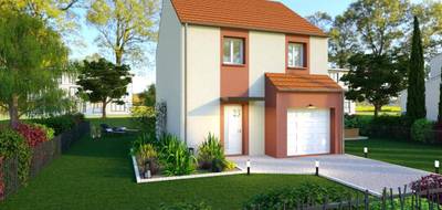Terrain et maison à Villiers-sur-Morin en Seine-et-Marne (77) de 500 m² à vendre au prix de 316445€ - 2