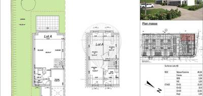 Terrain et maison à Habsheim en Haut-Rhin (68) de 103 m² à vendre au prix de 472500€ - 2