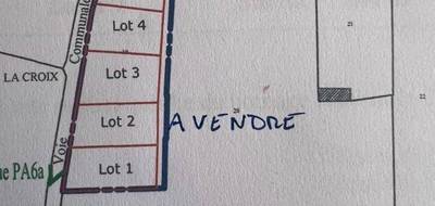 Terrain à Souleuvre en Bocage en Calvados (14) de 884 m² à vendre au prix de 35000€ - 2